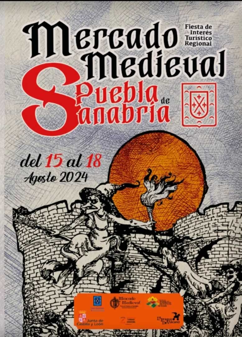 Mercado Medieval en Puebla de Sanabria (Zamora) 2024