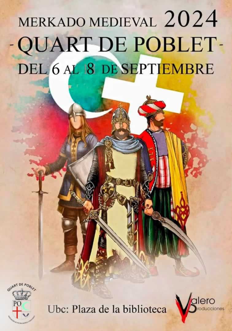 Mercado Medieval de Quart de Poblet (Valencia) 2024