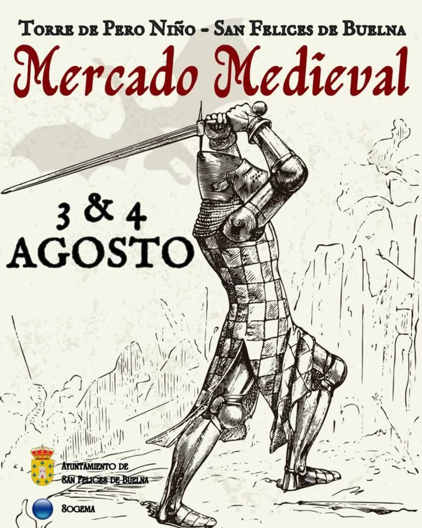 Mercado medieval en San Felices de Buelna (Cantabria) 2024
