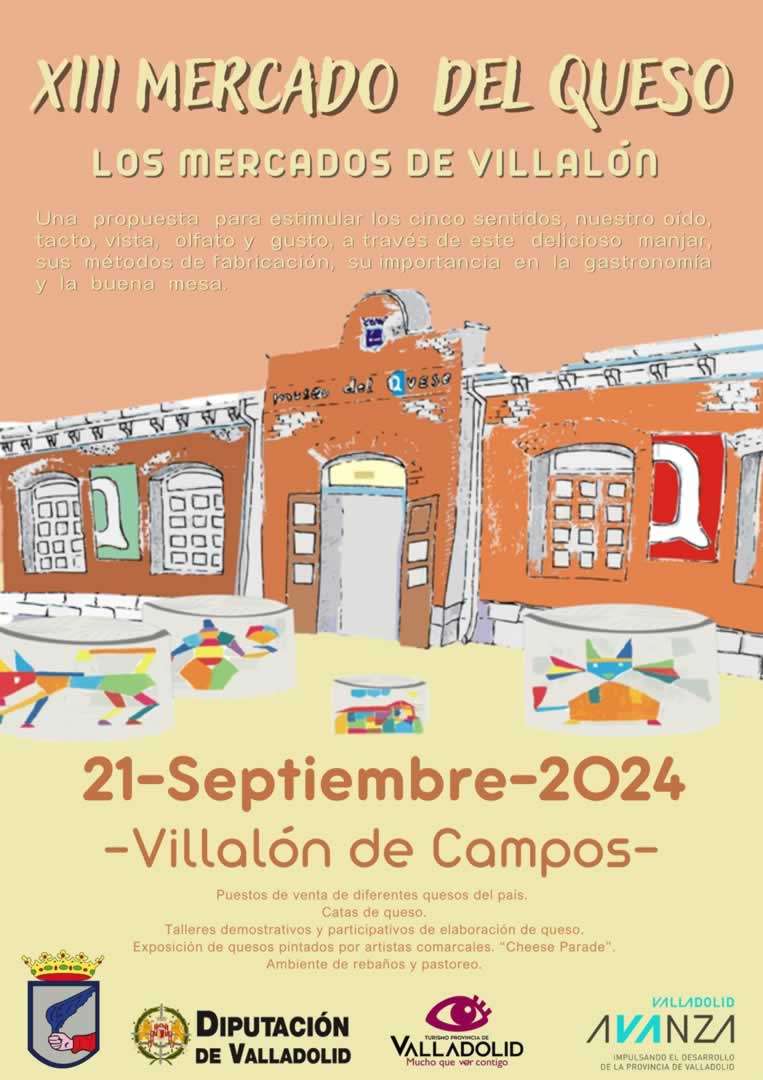 XIII Mercado Del Queso Villalón de Campos – Valladolid 2024