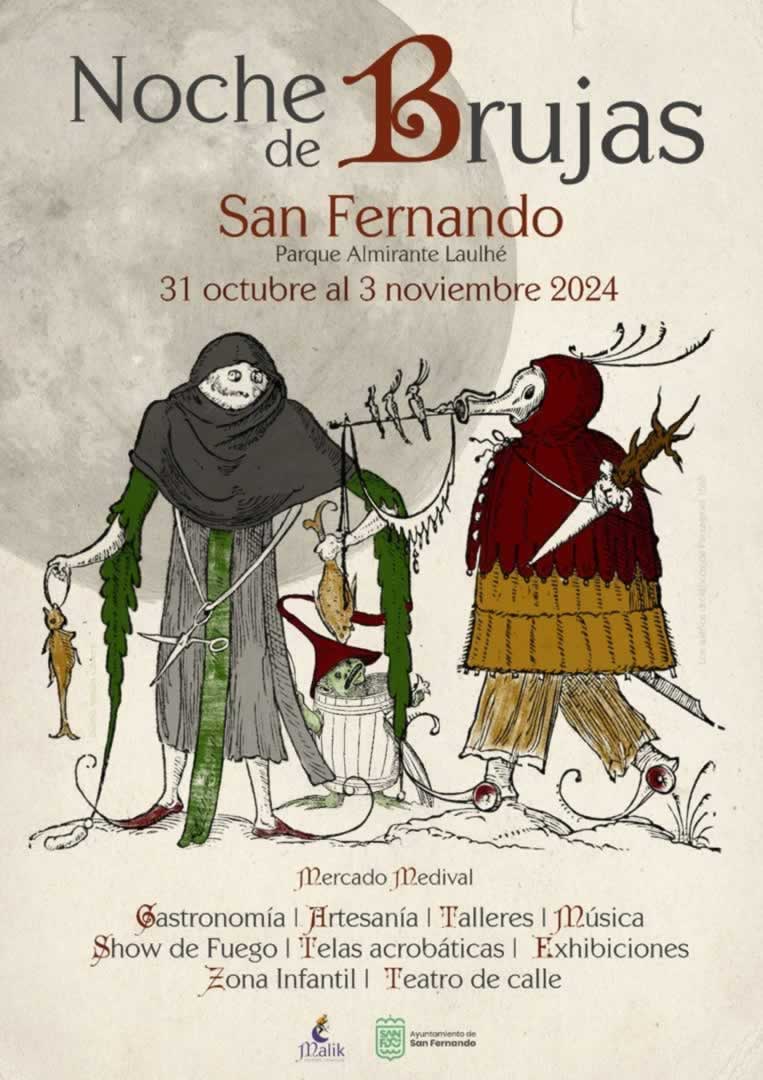 Mercado Medieval Noche de Brujas de San Fernando -Cádiz 2024