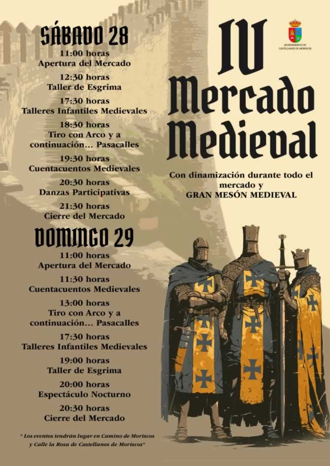 Mercado Medieval De Castellanos De Moriscos 2024 (Salamanca)