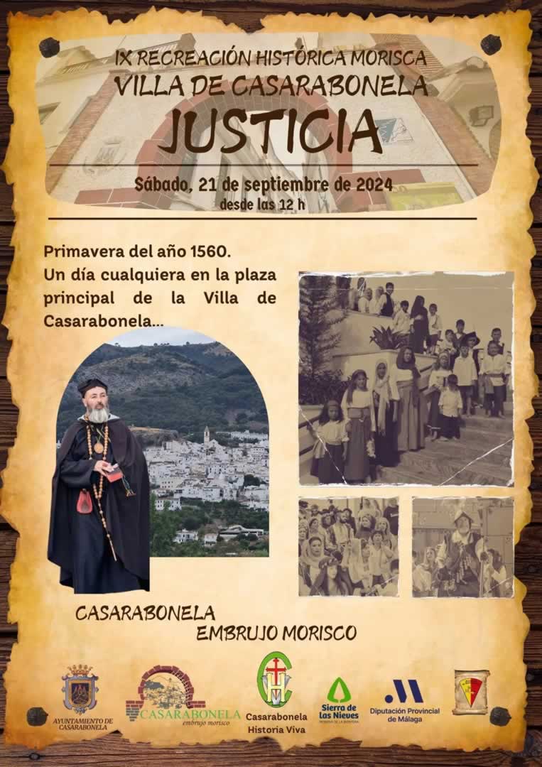 IX Recreación Histórica Morisca De La Villa De Casarabonela “Justicia” 2024 (Málaga)