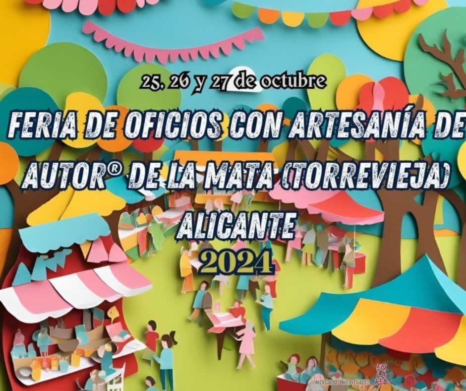 Feria de Artesanía de Autor® de La Mata (Torrevieja) 2024