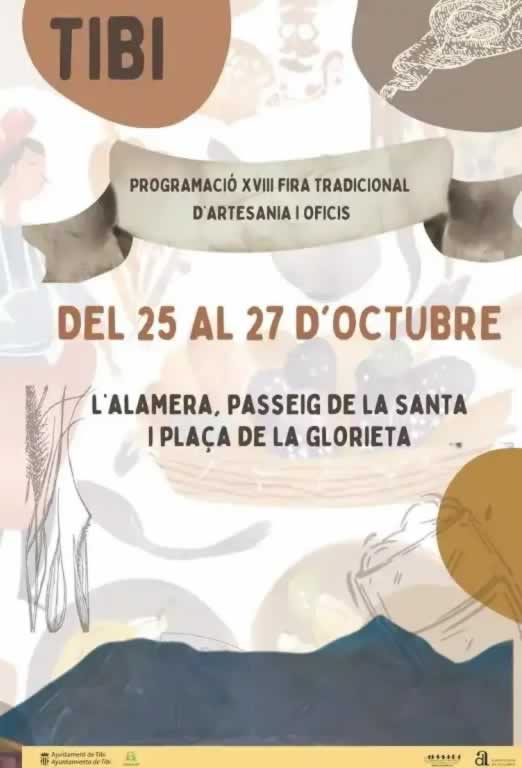 Feria de Oficios con Artesanía de Autor® de Tibi (Alicante)