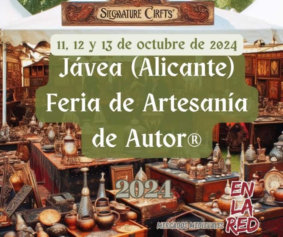 Feria de Artesania de Autor de Javea 2024 (Alicante)