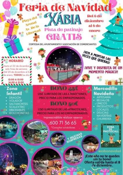 Mercado Navideño Xàbia 2024-2025 ( Alicante)
