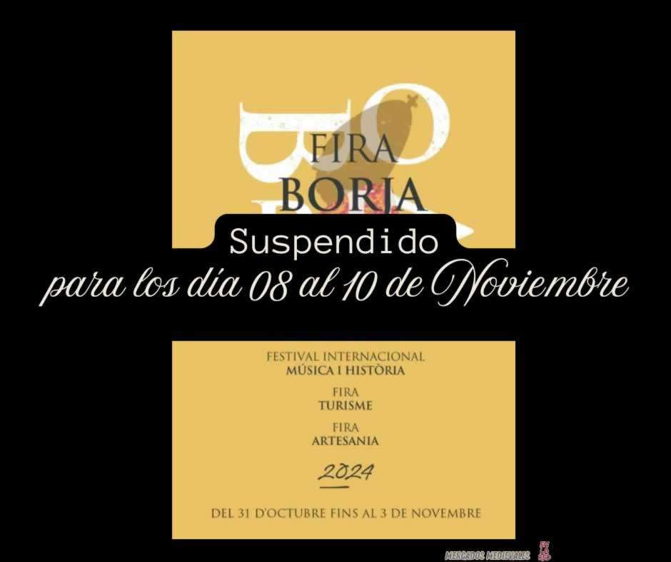 La Fira Borja de Xàtiva 2024 ( Valencia )