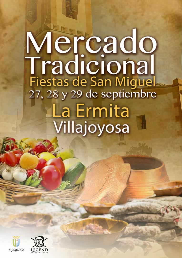 Mercado tradicional de la Ermita de Villajoyosa (Alicante)