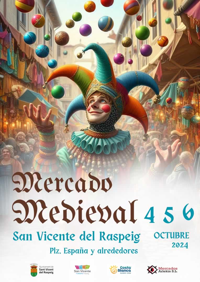 Mercado Medieval de San Vicente del Raspeig 2024 (Alicante)