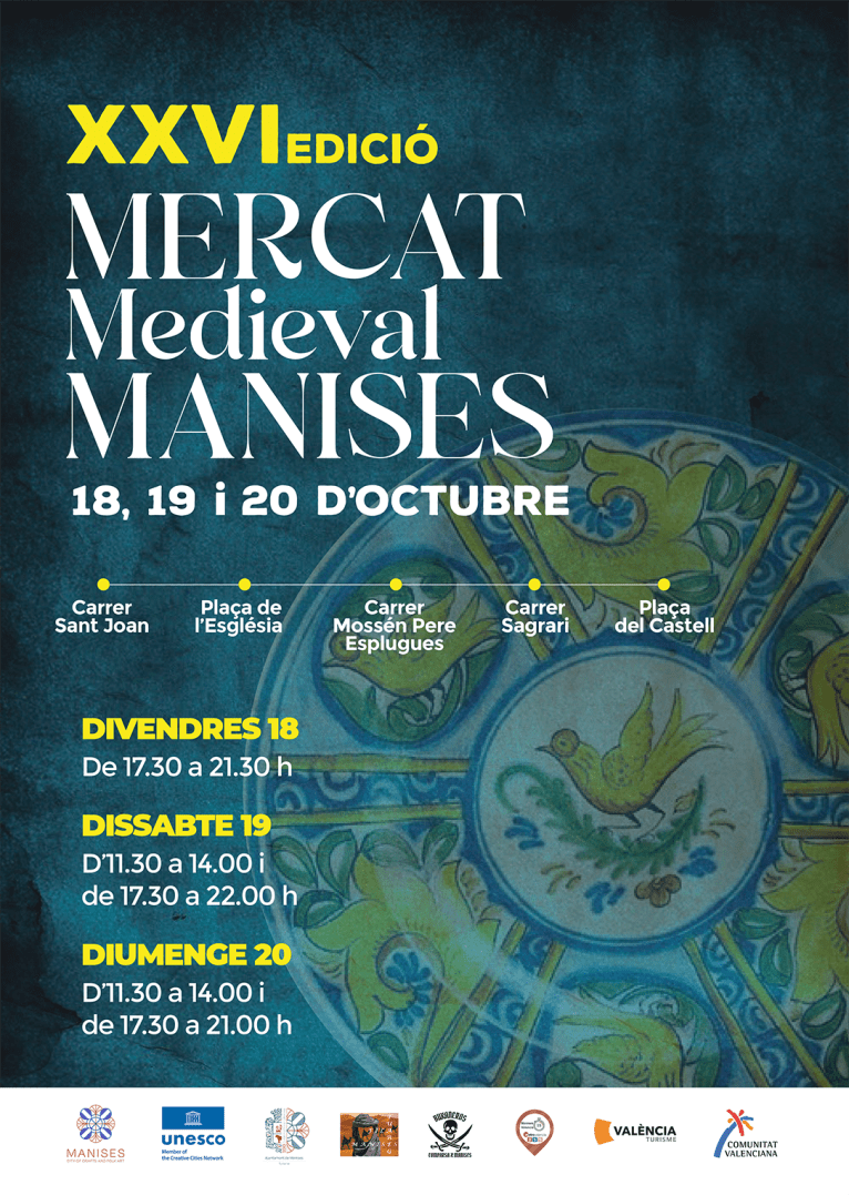 Mercado Medieval de Manises 2024 (Valencia)