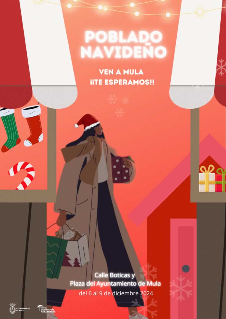 Mercado Poblado Navideño De Mula 2024 (Murcia)