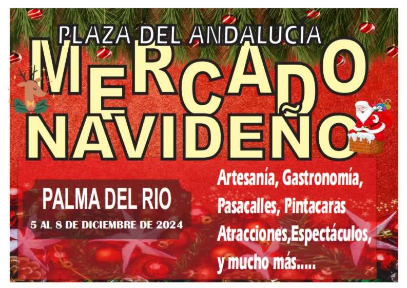Mercado Navideño de Palma del Rio 2024 (Cordoba)