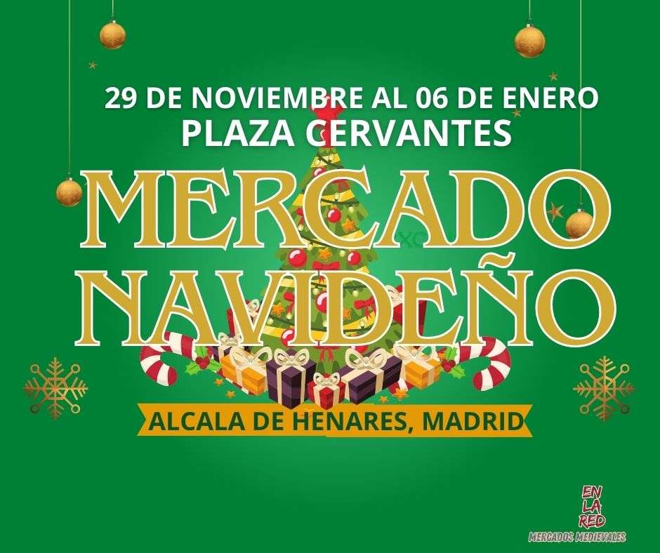 Mercado Navideño de Alcalá de Henares (Madrid) 2024