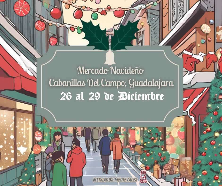 Mercado Navideño de Cabanillas del Campo 2024 (Guadalajara)