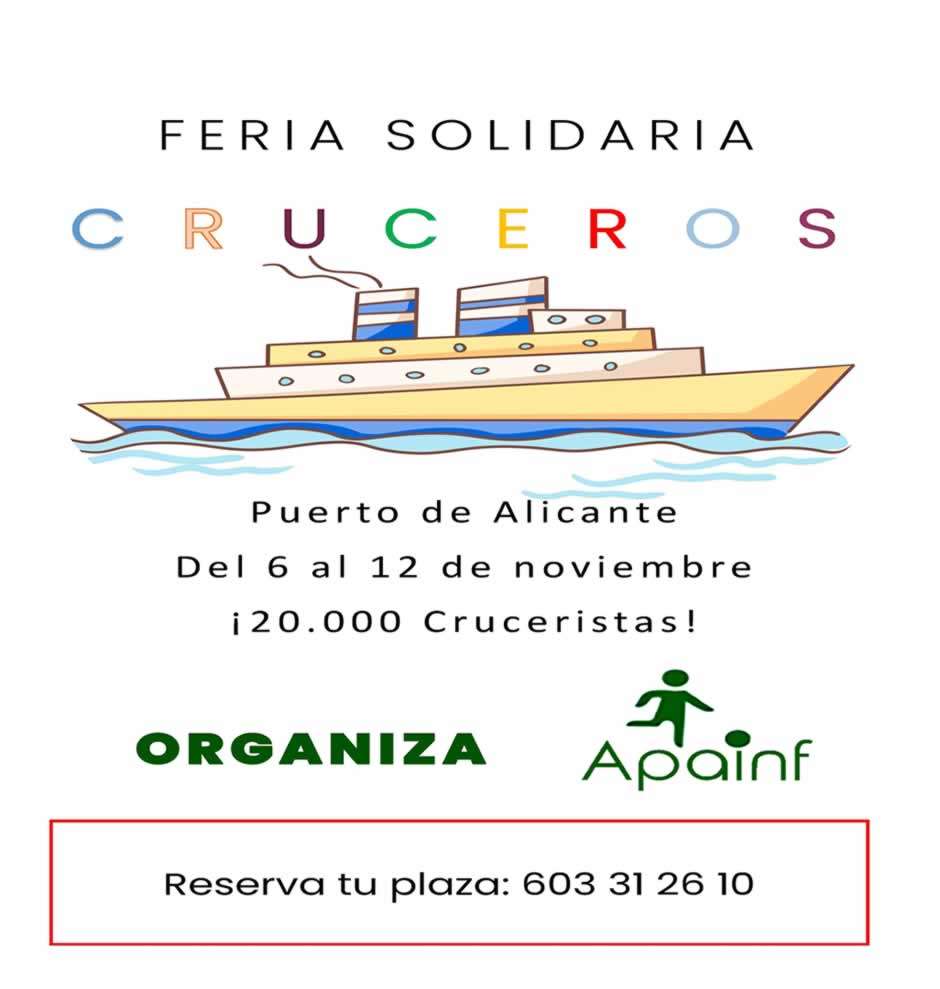 Feria Solidaria Cruceros de Alicante 2024 (Alicante)