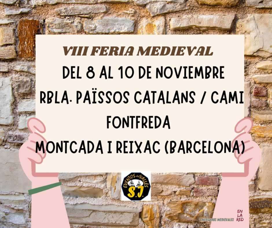 VIII Feria Medieval de Montcada i Reixac 2024 (Barcelona)