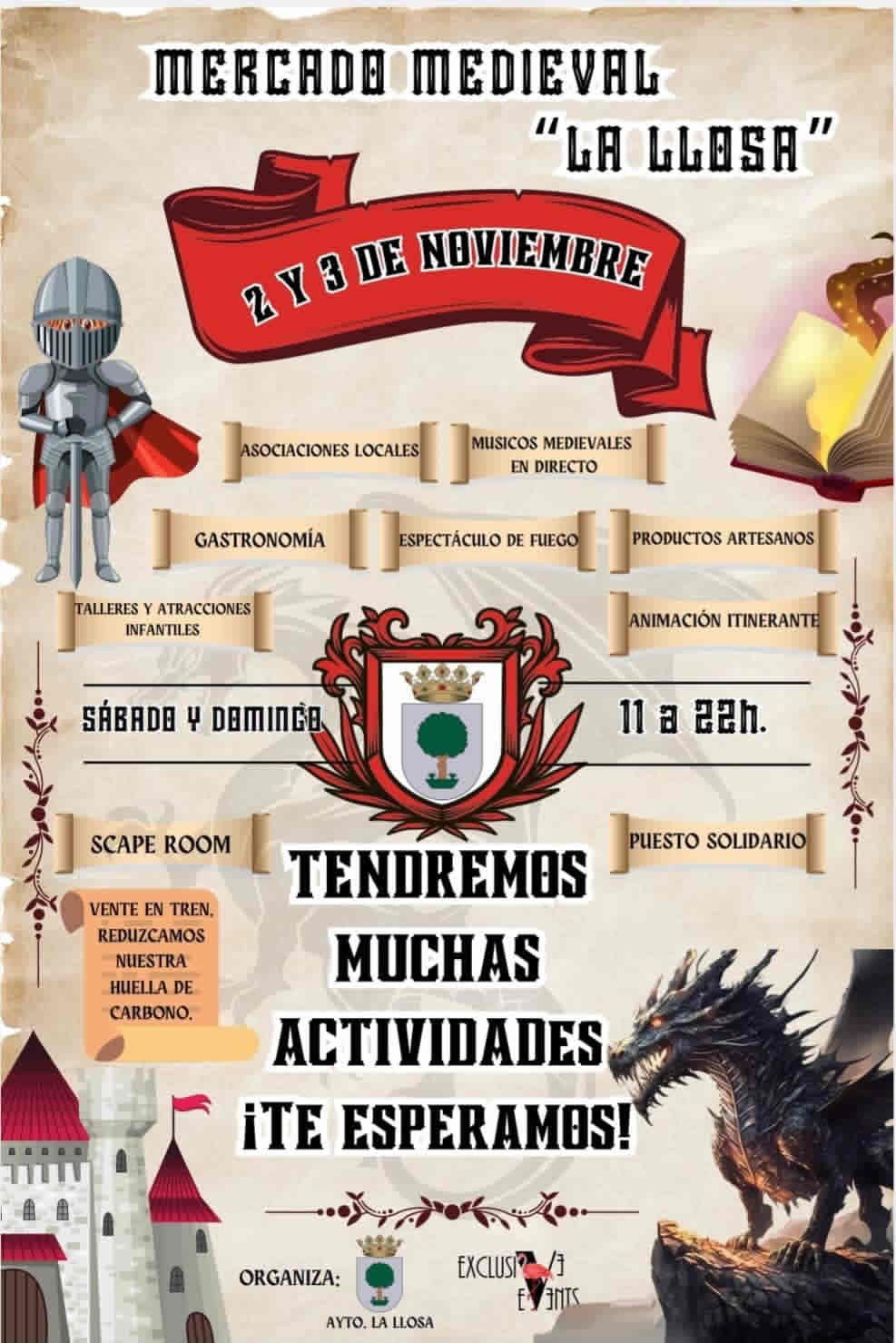 Mercado Medieval de La Llosa 2024 (Castellón)