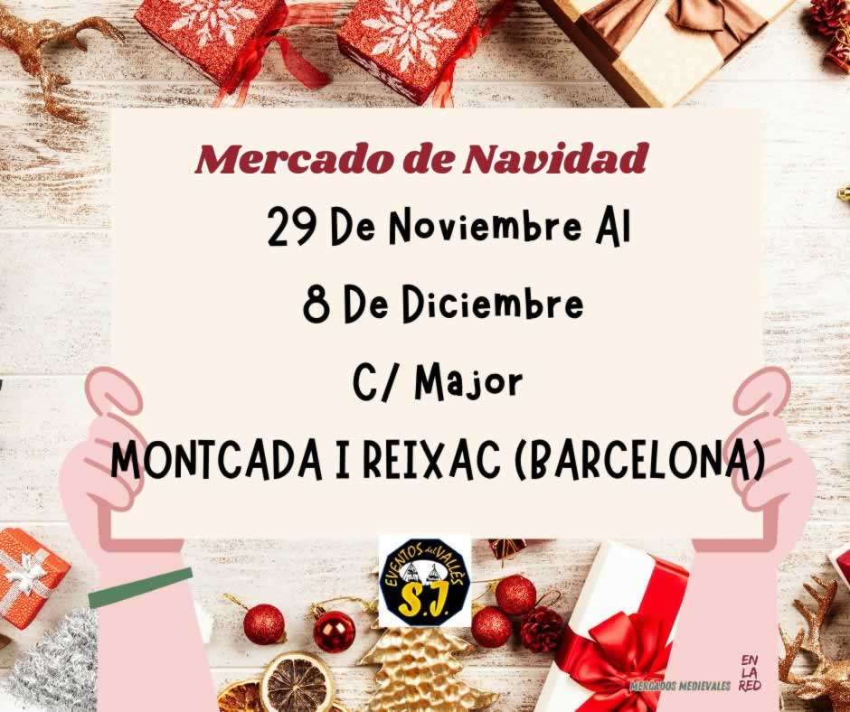 Mercado de Navidad de Montcada i Reixac 2024 (Barcelona)