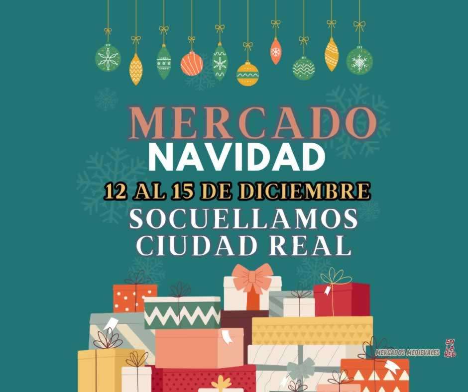 Mercado Navideño de Socuellamos 2024 Ciudad Real.