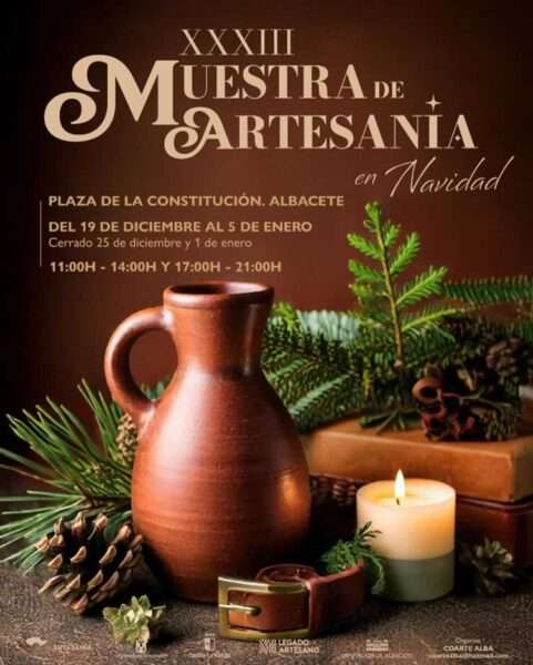 Muestra de artesanía “Regala Artesanía” en navidad Albacete
