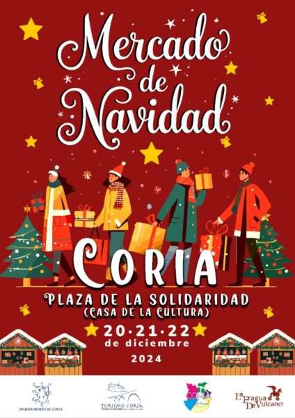 Mercado Navideño En Coria 2024 (Cáceres)