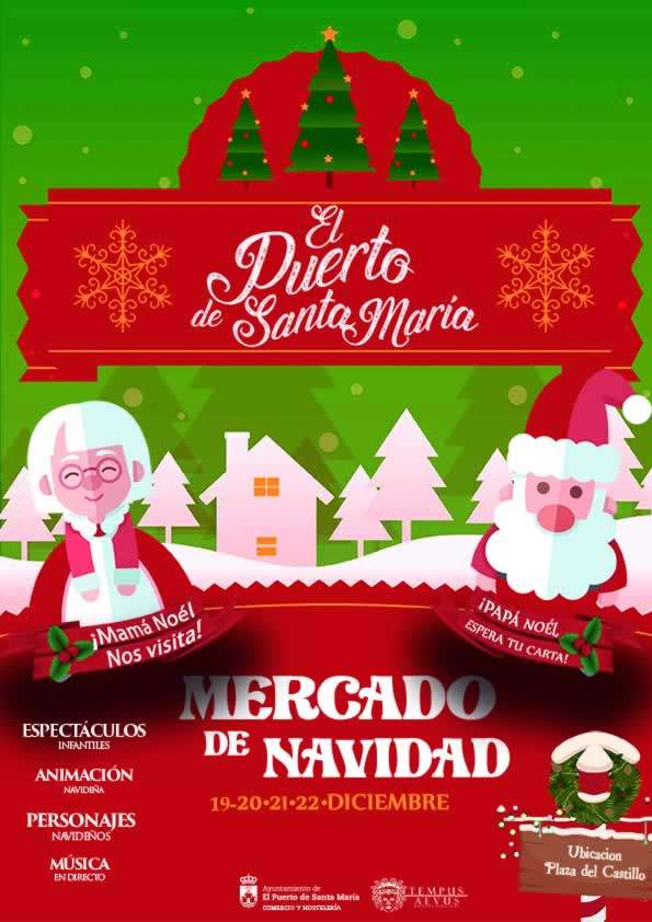 Mercado de Navidad del Puerto de Santa María 2024 (Cádiz)