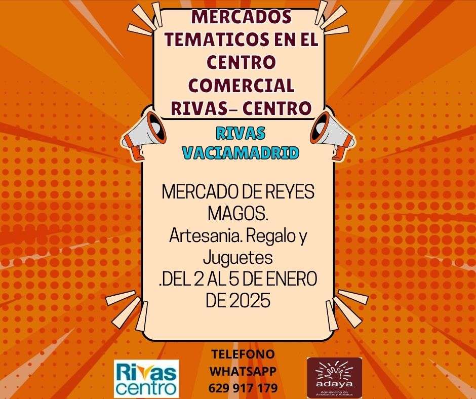 Mercado de Reyes Magos cc Rivas Centro en Rivas-Vaciamadrid