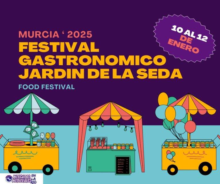 Festival Gastronómico Jardín de La Seda FOOD FESTIVAL MURCIA 2025