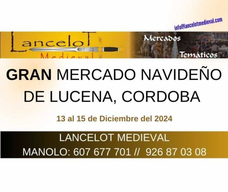 Gran Mercado Navideño De Lucena 2024 (Córdoba)