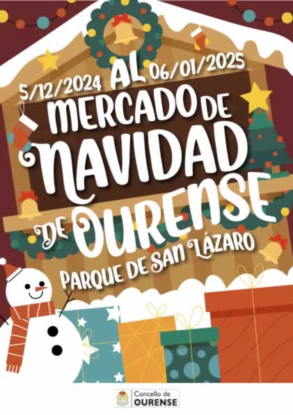 Mercado Navideño En Ourense 2024 – 2025 (Ourense)