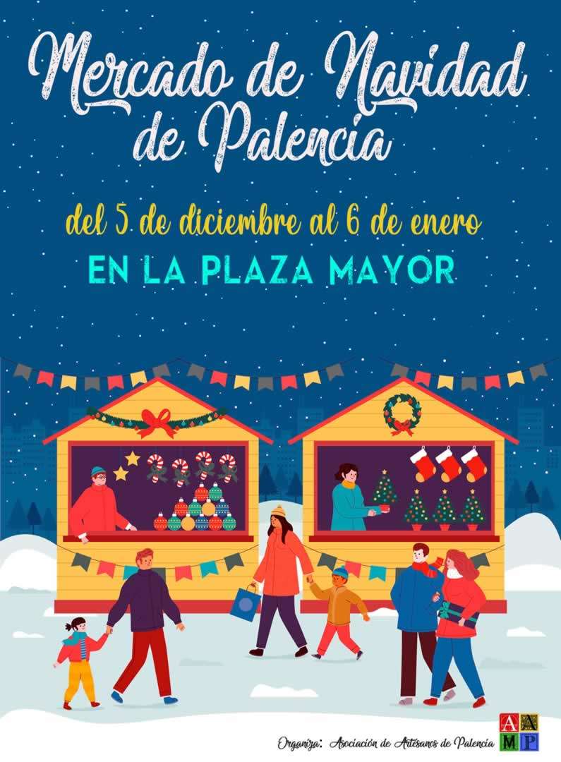 Mercado De Navidad De Palencia 2024 (Palencia)