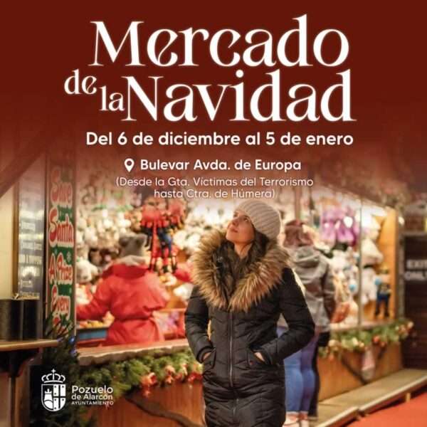 Mercado de Navidad en Pozuelo de Alarcón 2024 (Madrid)