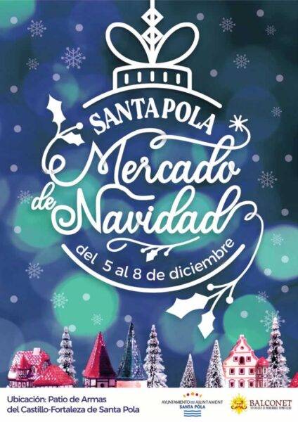 Mercado de Navidad de Santa Pola 2024 (Alicante)