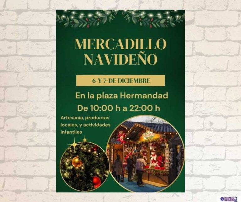 Mercado Navideño de Las ventas con Peña Aguilera 2024 Toledo