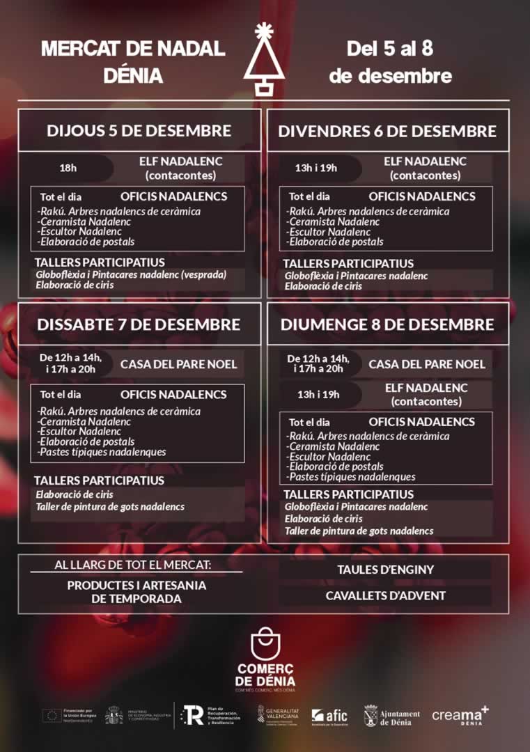 Mercat de Nadal / Mercado Navideño de Denia 2024 (Alicante) p1
