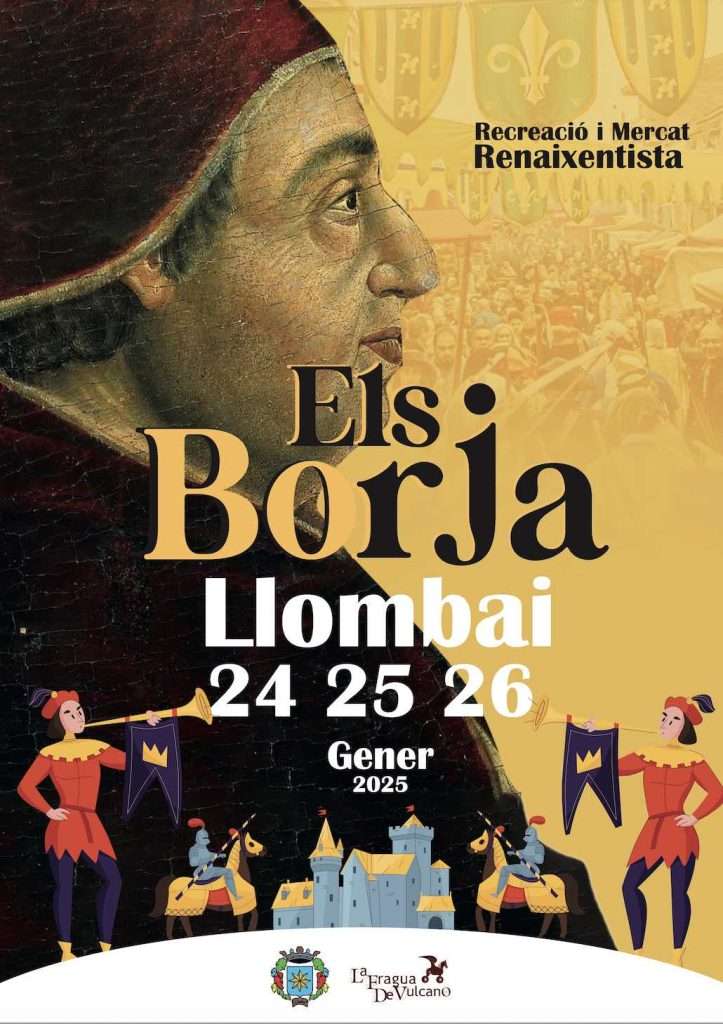 Mercado renacentista de los Borja en Llombai 2025 (Valencia)