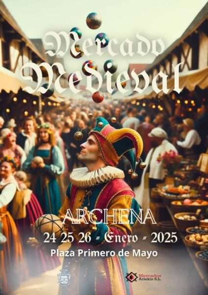 Participa en el Mercado Medieval de Archena 2025 (Murcia)