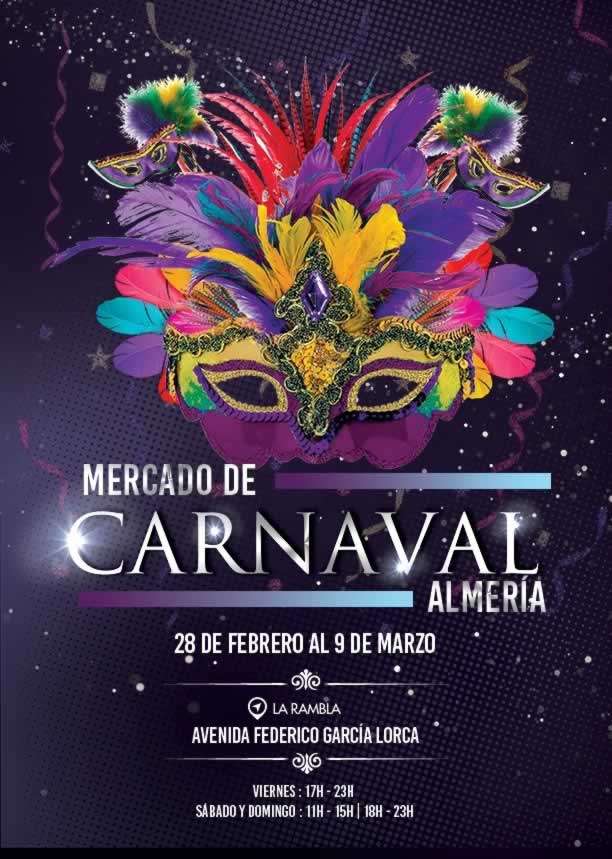 Mercado de Carnavales en Almería capital 2025