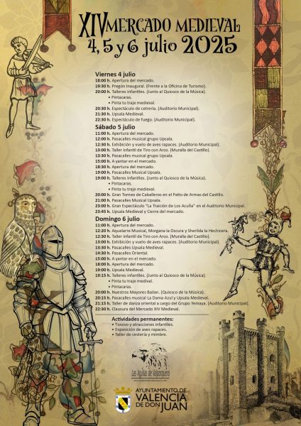 Mercado Medieval de Valencia de Don Juan (León) 2025