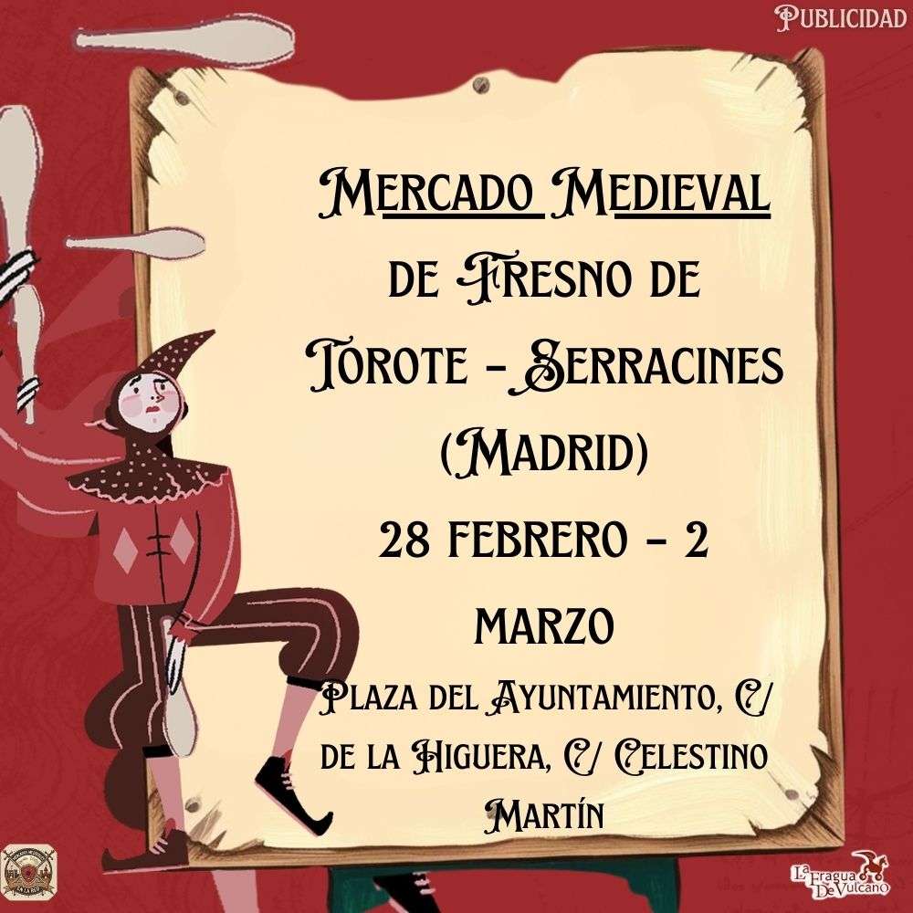 Mercado Medieval de Fresno de Torote – Serracines (Madrid)
