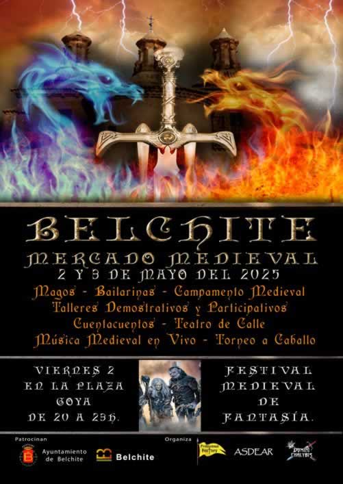 Mercado Medieval de Belchite (Zaragoza) 2025