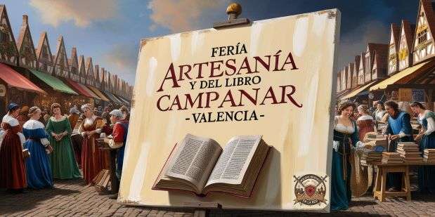 Feria Artesanía y del Libro de Campanar 2025 ( Valencia)