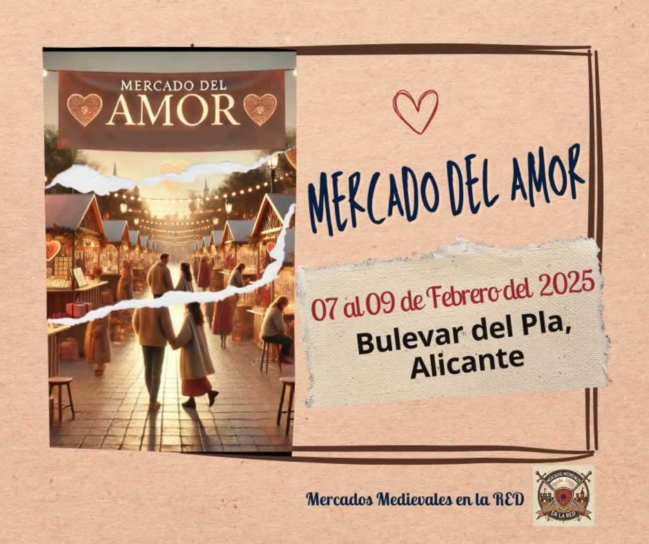 Mercado del Amor en Bulevar del Pla Alicante 2025