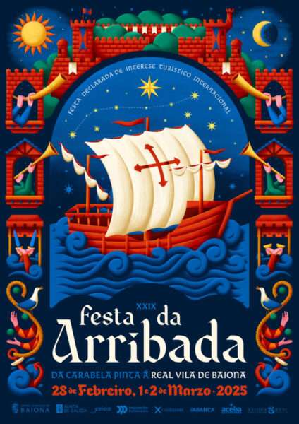 Mercado Medieval De La Arribada de Baiona 2025 (Pontevedra)