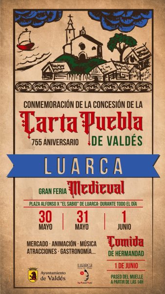 Mercado Medieval en Luarca (Asturias) 2025
