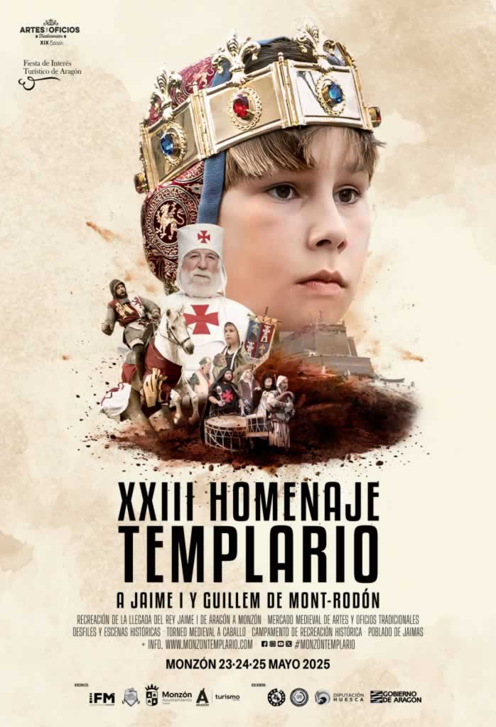 Mercado Templario de Monzón 2025 (Huesca)