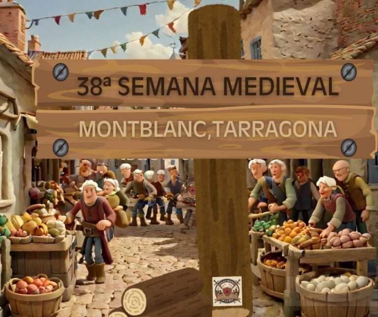 Mercado Medieval de Sant Jordi en Montblanc 2025 – 1er fin de semana