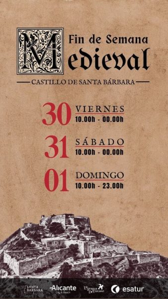 Mercado Medieval Castillo de Santa Barbara (Alicante) 2025