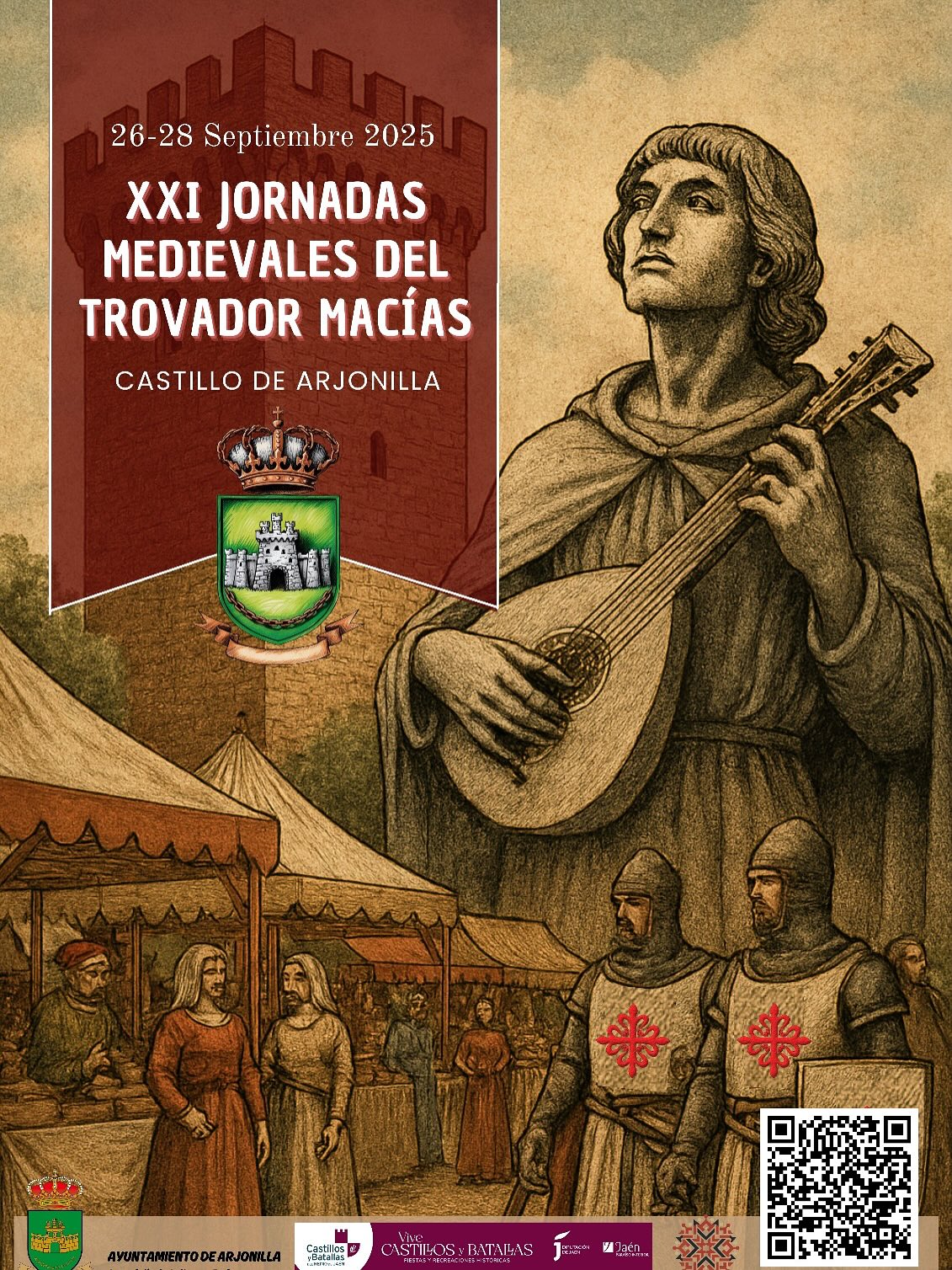 XXI Jornadas Medievales Del Trovador Macías 2025 de Arjonilla (Jaén)